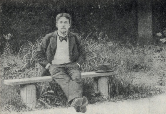 А. П. Чехов. Фотография 1890-х годов