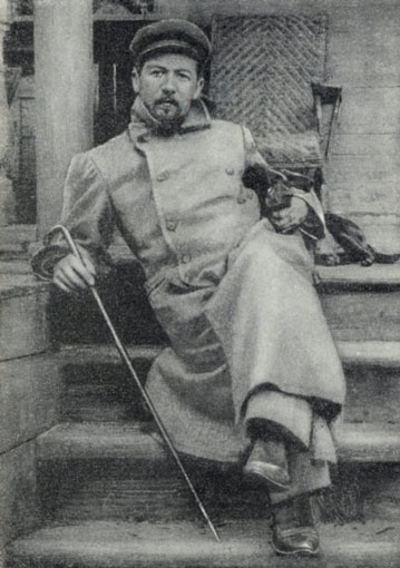 А. П. Чехов в Мелихове. 1897 г