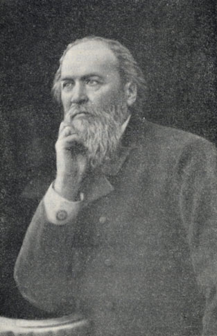 Я. П. Полонский. Фотография, подареннная А. П. Чехову в 1888 г