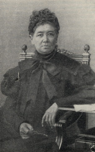 Мать писателя - Е. Я Чехова. Фотография 1890-х годов