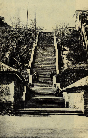 Каменная лестница. Фото конца XIX в